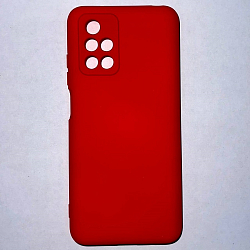 Силиконовый чехол NANO для Xiaomi Redmi 10 (2021) (Красный)