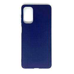 Задняя накладка ZIBELINO Soft Matte для Samsung Galaxy M52 (синий)