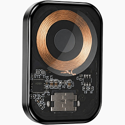 Устройство зарядное беспроводное Borofone, BQ25, Apple Watch, серый