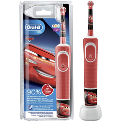 Зубная щетка ORAL-B Kids Cars красный