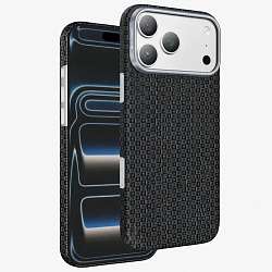 Задняя накладка KEEPHONE KEVILAR ANKORA MAGSAFE CASE для iPhone 17 Pro Max, BLACK