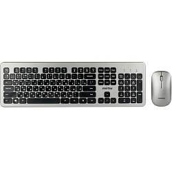 Клавиатура+мышь БП SMARTBUY 233375AG-GK серо-черный