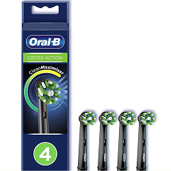 Насадка сменная ORAL-B CrossAction EB50 (упак.:4шт) черные