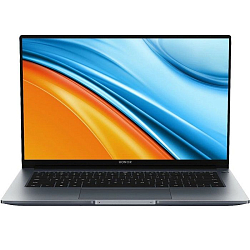 Ноутбук 14" HONOR MagicBook (Ryzen 5-5500U/ 8Gb/ 512Gb/ Win11) 5301AFLS серый