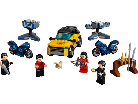 Конструктор LEGO DC Super Hero 76176 Побег от Десяти колец УЦЕНКА
