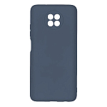 Задняя накладка SILICONE COVER для Xiaomi Redmi Note 9T тёмно-синий