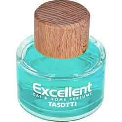 Ароматизатор TASOTTI EXCELLENT New car банка с деревянной крышкой