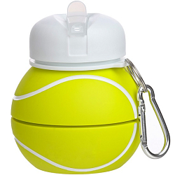 Бутылка для воды «Теннисный мяч», 550 мл, 18×8.7 см, складная 9924427