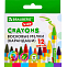 Восковые мелки BRAUBERG KIDS, НАБОР 12 цветов, 271696