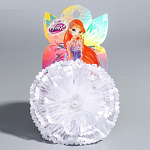 Бант для волос, ВИНКС, с розочкой и лентой, 7,5 см     4665766