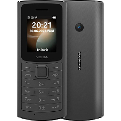 Телефон Nokia 105 TA-1557 CHARCOAL (1GF019CPA2C02)
