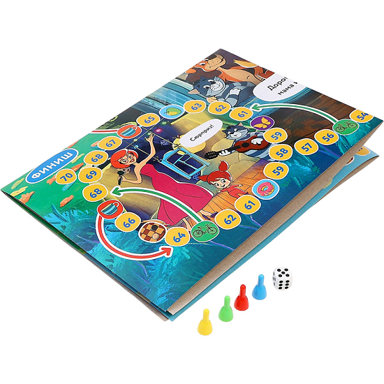Настольная игра - ходилка «Простоквашино», 2-4 игрока, 5+ 10876749