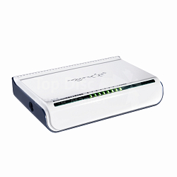 Коммутатор TENDA S108 - 8 х 10/100Мбит/с, пластиковый корпус, внешний БП