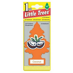 Ароматизатор CAR freshener Кокос (Coconut) ЁЛКА подвесной