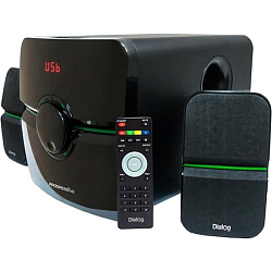 Колонки 2.1 DIALOG Progressive AP-203 черные (18Вт+2*10Вт)