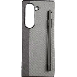 Задняя накладка BICOLOR FINO для Samsung Galaxy Z FOLD 6 Черный с Серым