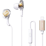 Наушники REMAX RM-670i, белый, Lightning