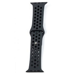 Силиконовый ремешок XO BT08A 38/40/41mm Black coal black