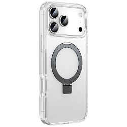 Задняя накладка KEEPHONE MAGICO MagSafe Case с кольцом для iPhone 17 Pro Max (Clear)