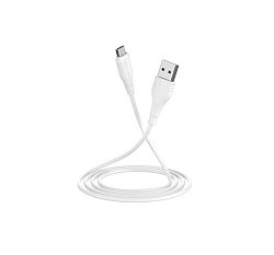 Кабель USB <--> microUSB  3.0м BOROFONE BX18 Optimal белый