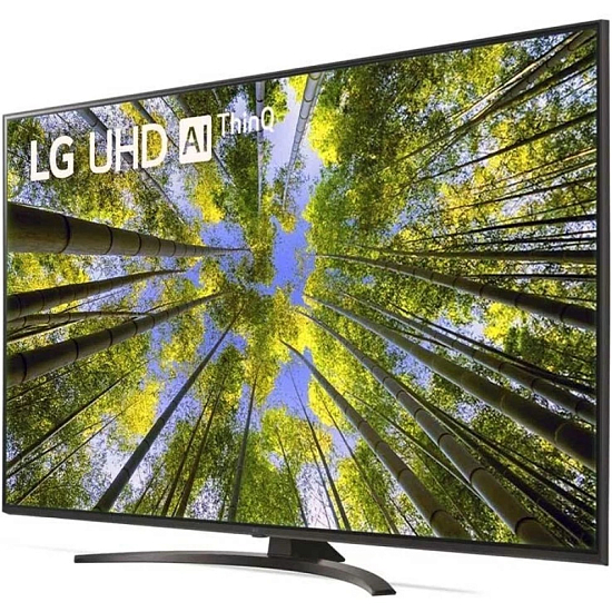 Телевизор LG 55UQ81006LB.ARUB черный 55"