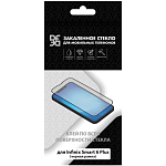 Противоударное стекло DF для Infinix Smart 6 Plus DF inColor-11 (black)