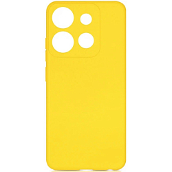 Силиконовый чехол DF для Infinix Smart 7/Tecno Spark Go 2023/Pop 7 Pro/Pop 7 DF inCase-21 (yellow)