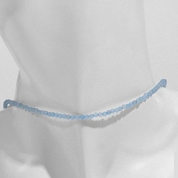 Чокер шар №2 гранёный "Кварц" под аквамарин, 38см+5см удлинитель 10207612