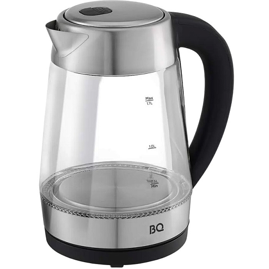 Чайник электрический BQ KT1700G Черный-Сталь