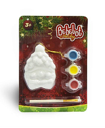Набор для творчества Bebelot Holiday "Снеговик" (игрушка, кисть, краски)