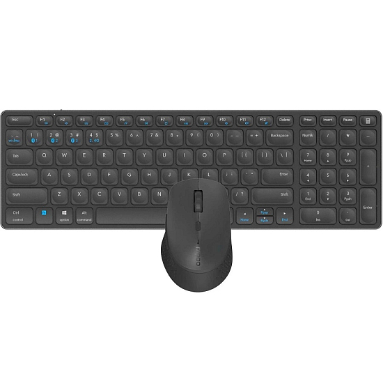 Клавиатура+мышь БП Rapoo 9700М Dark Grey