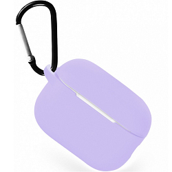 Силиконовый чехол SILICONE CASE для AirPods PRO 2 06 фиолетовый, с карабином