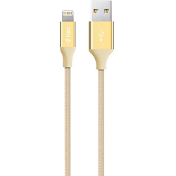 Кабель USB <--> Lightning  1.2м TTEC 2DK16A золотой