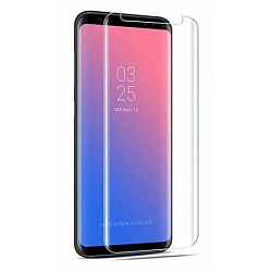 Противоударное стекло AKSS для Samsung Note 8 прозрачный, полный клей