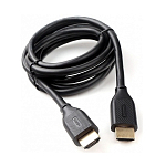 Кабель HDMI <--> HDMI  2.0м CABLEXPERT CC-HDMI8К-2M, черный, v2.1, 8К, медь, позол.контакты, экран