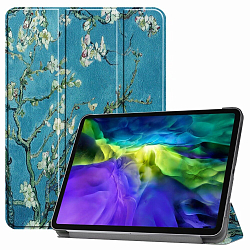 Чехол футляр-книга ZIBELINO Tablet для Samsung Galaxy Tab A7 (10.4") (T500/T505) ("Сакура") с магнитом