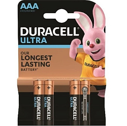 Элемент питания DURACELL LR03 BL-4 PLUS (4/40)