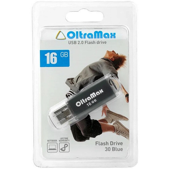 USB 16Gb OltraMax 30 черный