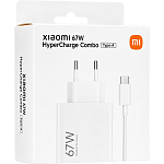 Сетевое ЗУ 1Type-C Xiaomi 67W HyperCharge Type-C (BHR9465EU)