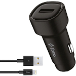 Авто ЗУ 1USB 2.4A TTEC 2CKS30LS  черный, Lightning