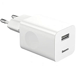Сетевое ЗУ 1USB 2.1A BASEUS FC67E белый