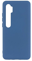 Задняя накладка ZIBELINO Soft Case для Xiaomi Mi Note 10 Lite (темно-синий)