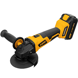 Угловая шлифовальная машина DENZEL BLG-IB-18-125-4, Li-ion, 18 В//