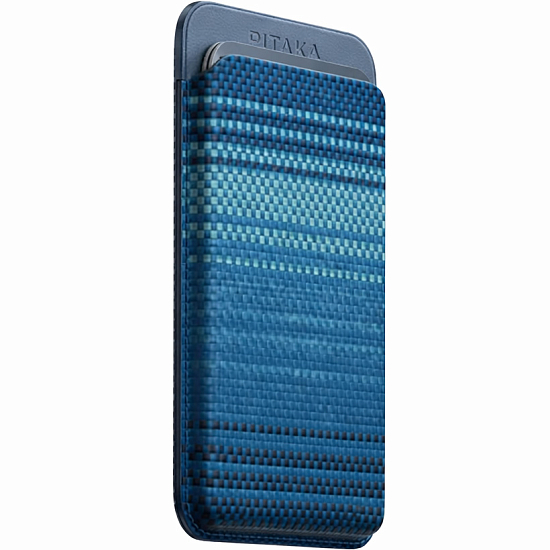 Кошелек для карт Pitaka Magnetic Woven Wallet Moonrise
