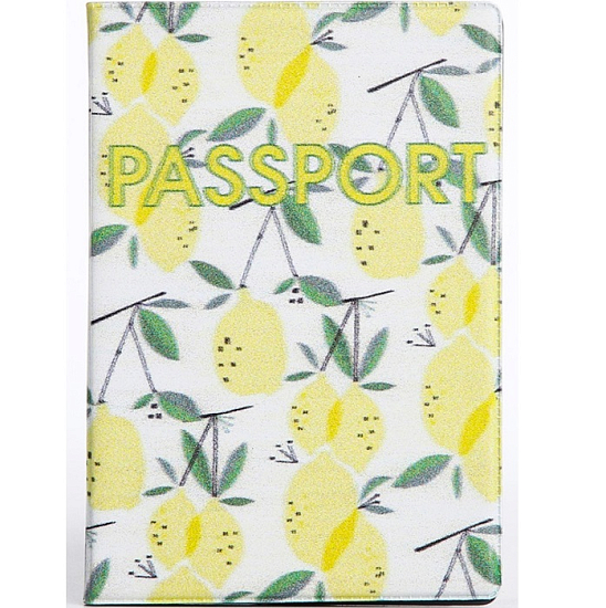 Обложка для паспорта, цвет жёлтый 5243198