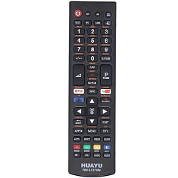 Пульт универсальный HUAYU RM-L1376M+(PBOX) ( НОВАЯ РАЗРАБОТКА ) универсальный пульт для TV корпус пульта похож на  LG AKB73715603