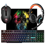 Набор DEFENDER Singularity MKP-118 (мышь + клавиатура + гарнитура + коврик)