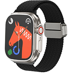 Нейлоновый ремешок HOCO AS104 для APPLE Watch 38/40/41mm, чёрный