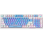 Клавиатура VOROTEX K98 Blue Switch, Синий,белый