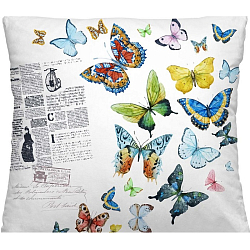 Подушка Бабочки 40*40 (40*40)